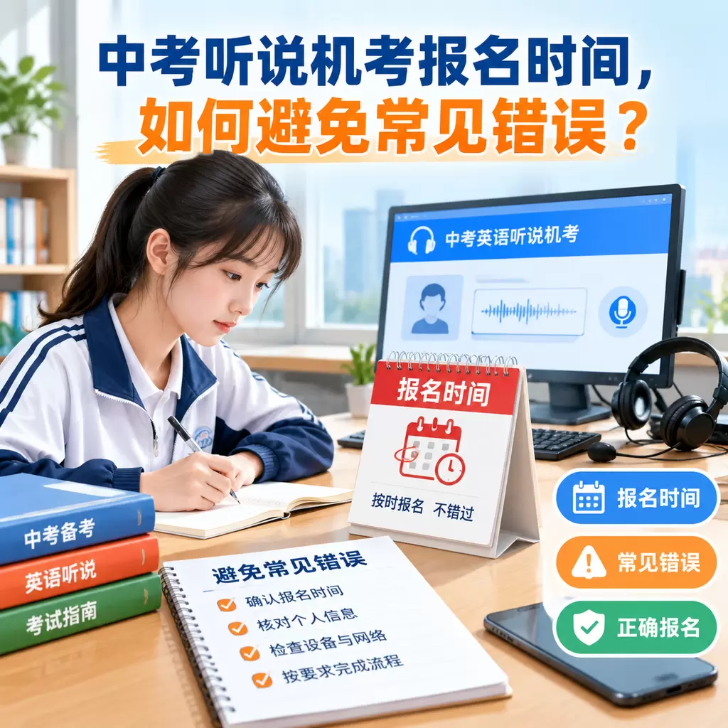 下陆中考听说机考报名时间,如何避免常见错误?