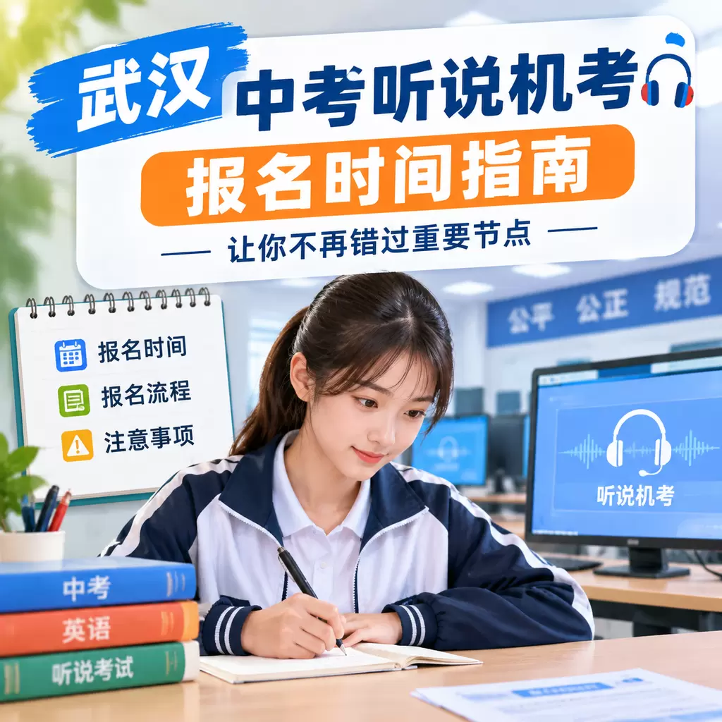 武汉中考听说机考报名时间指南：让你不再错过重要节点