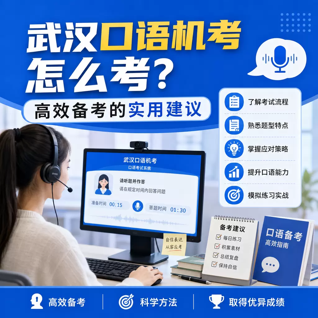 武汉口语机考怎么考？高效备考的实用建议