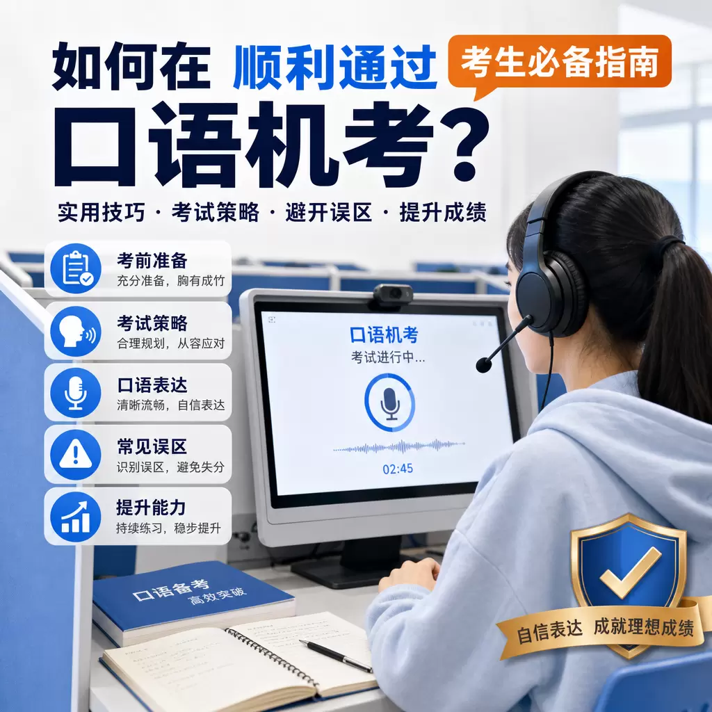 如何在下陆顺利通过口语机考？考生必备指南