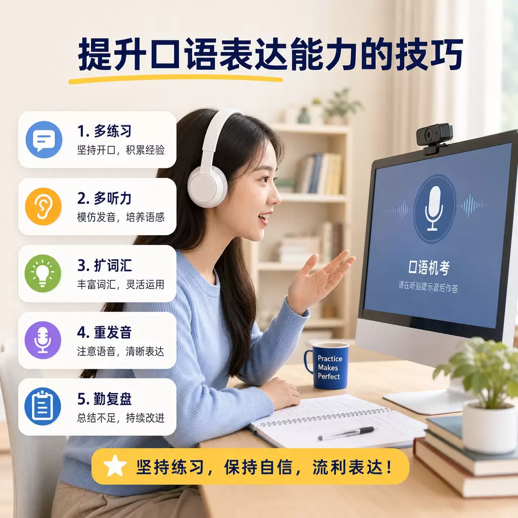 如何在下陆顺利通过口语机考？考生必备指南