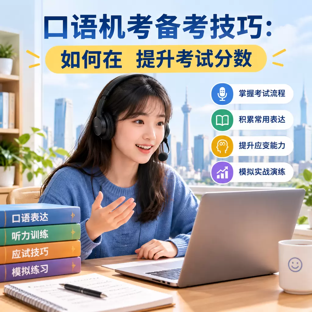 口语机考备考技巧：如何在下陆提升考试分数