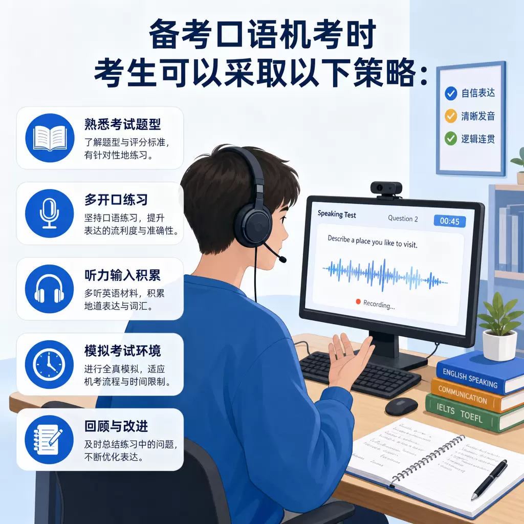 在下陆参加口语机考前你需要知道的事项