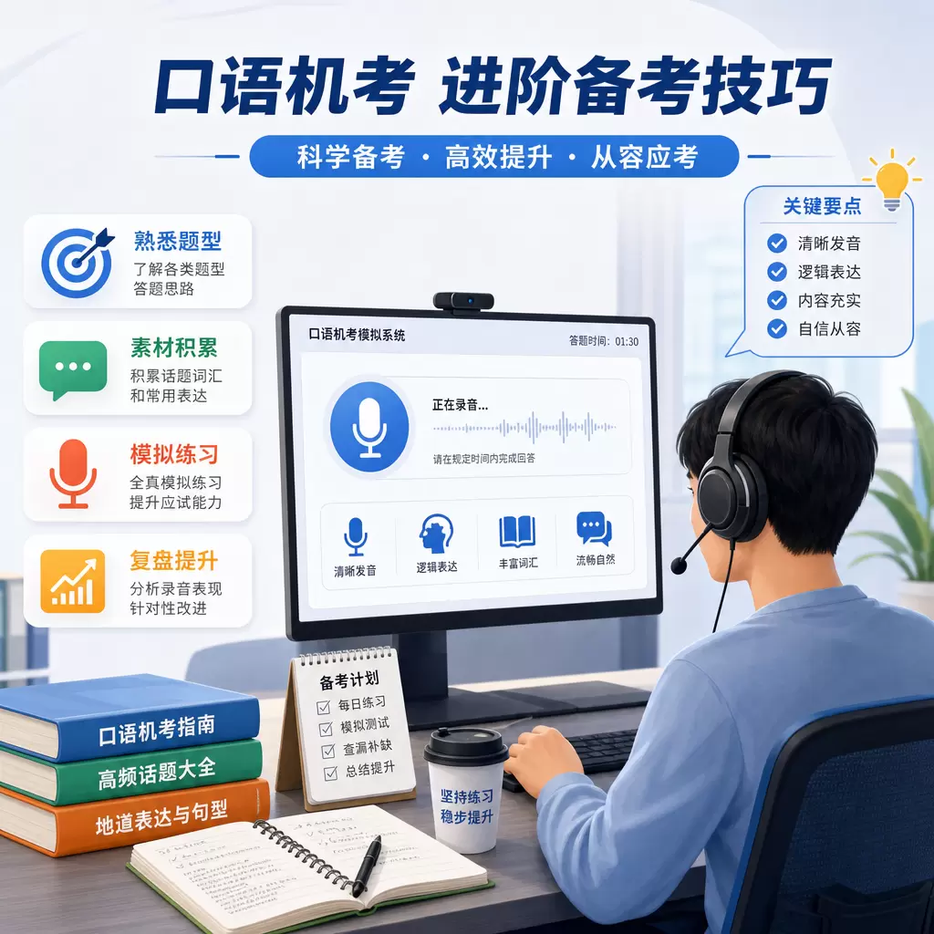 下陆口语机考备考资源推荐与下载