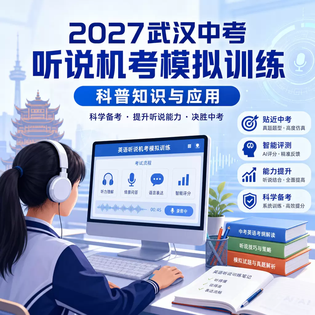2027武汉中考听说机考模拟训练的科普知识与应用